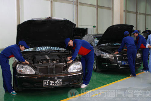 湖南萬(wàn)通汽車學(xué)校，以技能論英雄