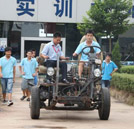 整車實訓(xùn)喜傳捷報 萬通和諧號試駕成功