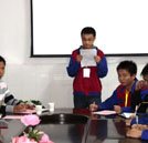 為學子創(chuàng)造最佳飲食環(huán)境  我?；锸澄瘑T會舉行成立儀式