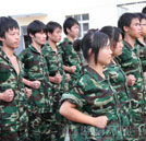 2010年新生軍訓(xùn)會操表演暨開學(xué)典禮