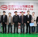 湖南萬通汽修學(xué)校專業(yè)教師赴長沙比亞迪參觀交流