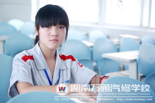 16歲的唐林會(huì)在如花的年齡里，選擇了學(xué)汽修