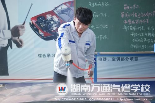 湖南萬(wàn)通培養(yǎng)企業(yè)青睞的“汽修寵兒”