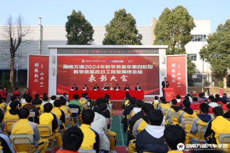 湖南萬通2024年教學品質(zhì)年百日工程總結表彰大會暨期終總結